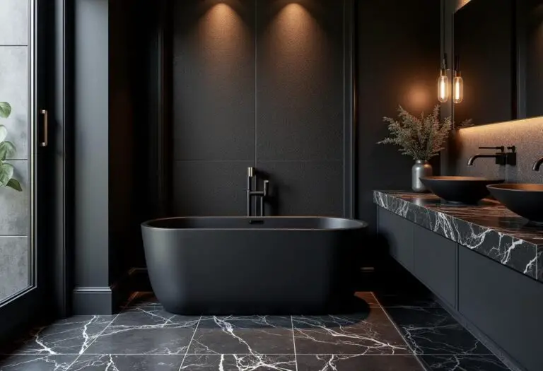 Bathroom Decor Black 00001
