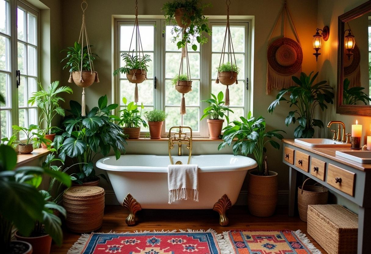 Transform Your Space With Bathroom Decor Boho - Cozy Vibes