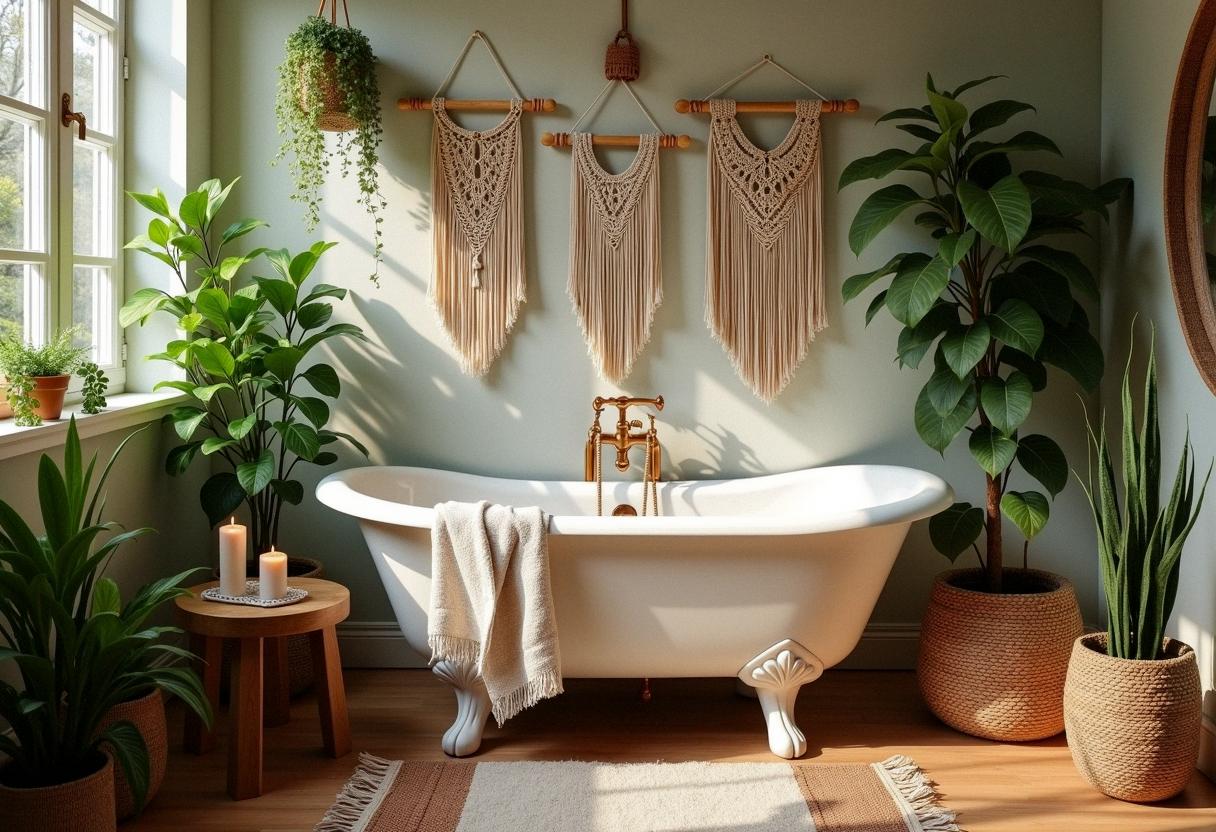 Transform Your Space With Bathroom Decor Boho - Cozy Vibes