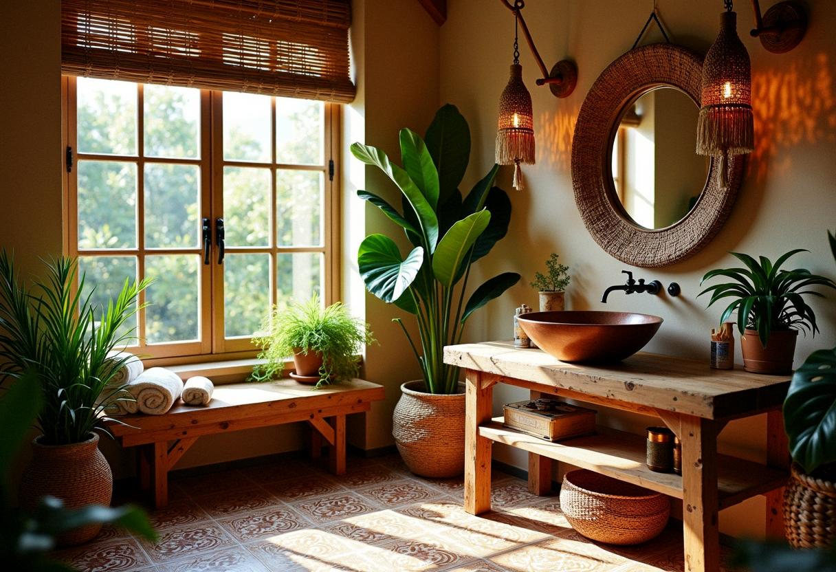 Transform Your Space With Bathroom Decor Boho - Cozy Vibes