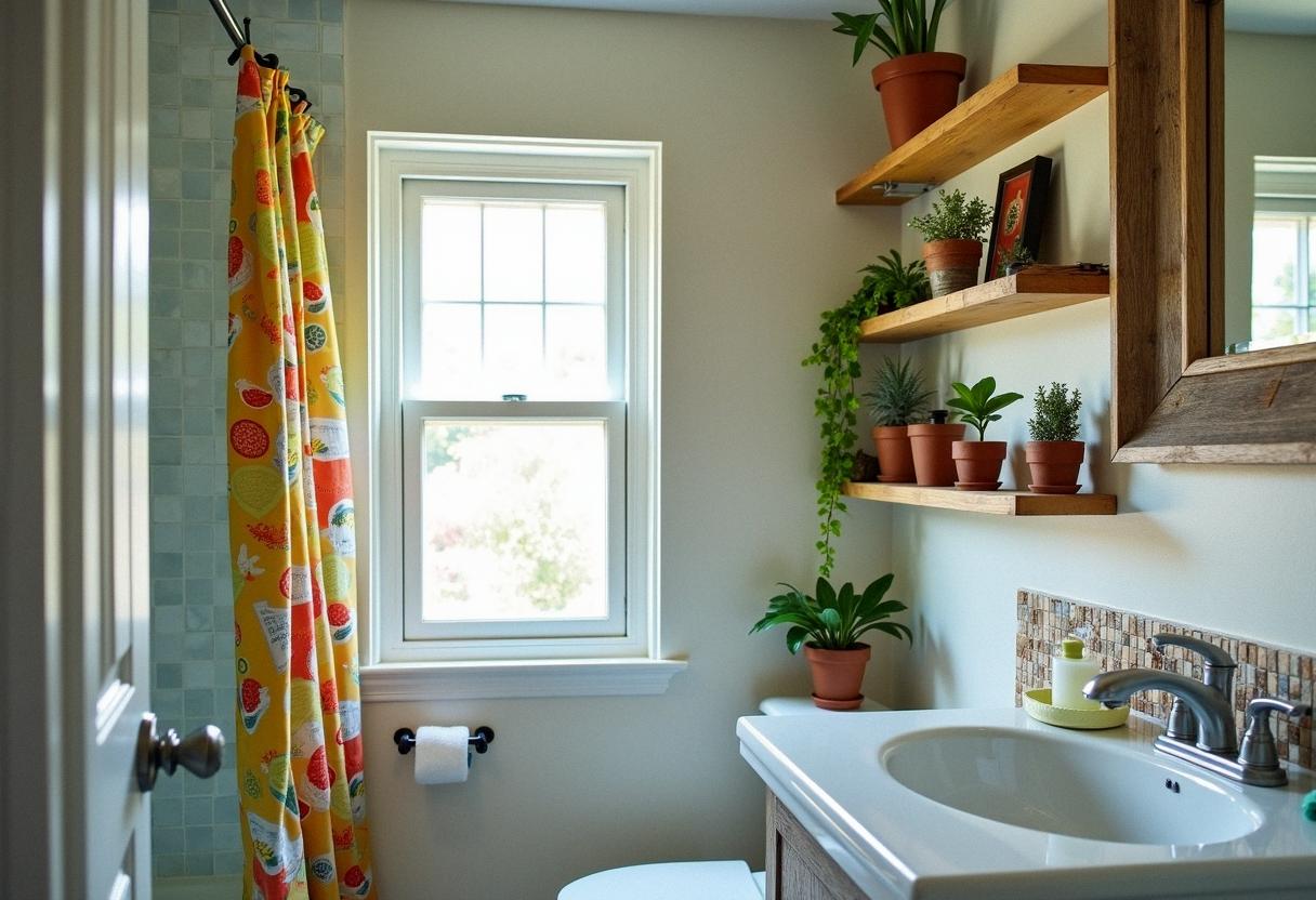 bathroom decor budget