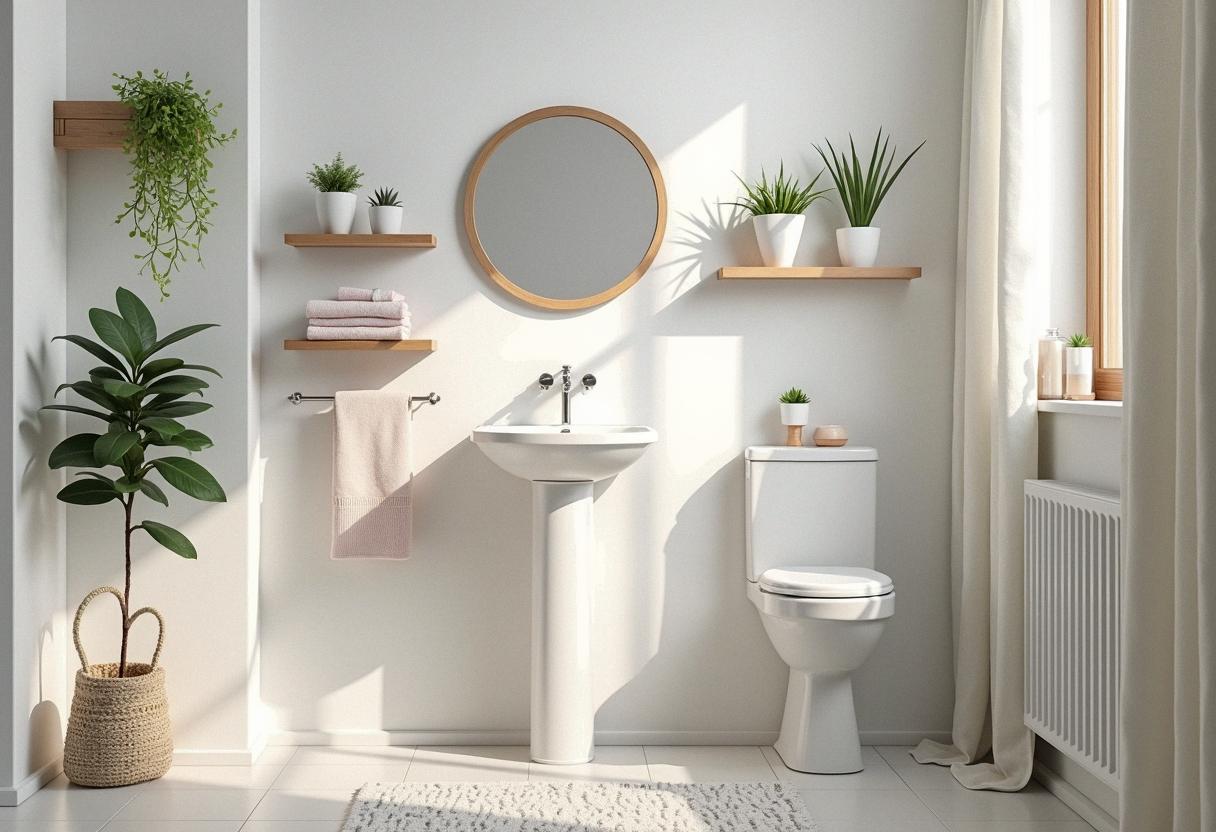 bathroom decor budget