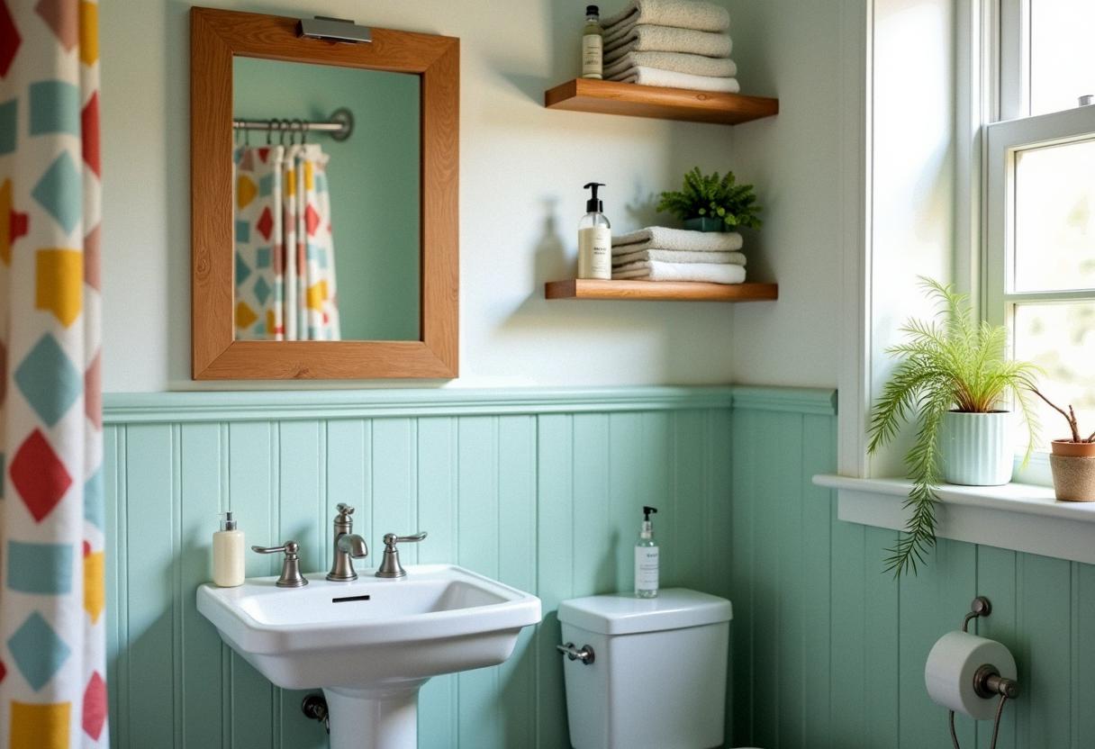 bathroom decor budget