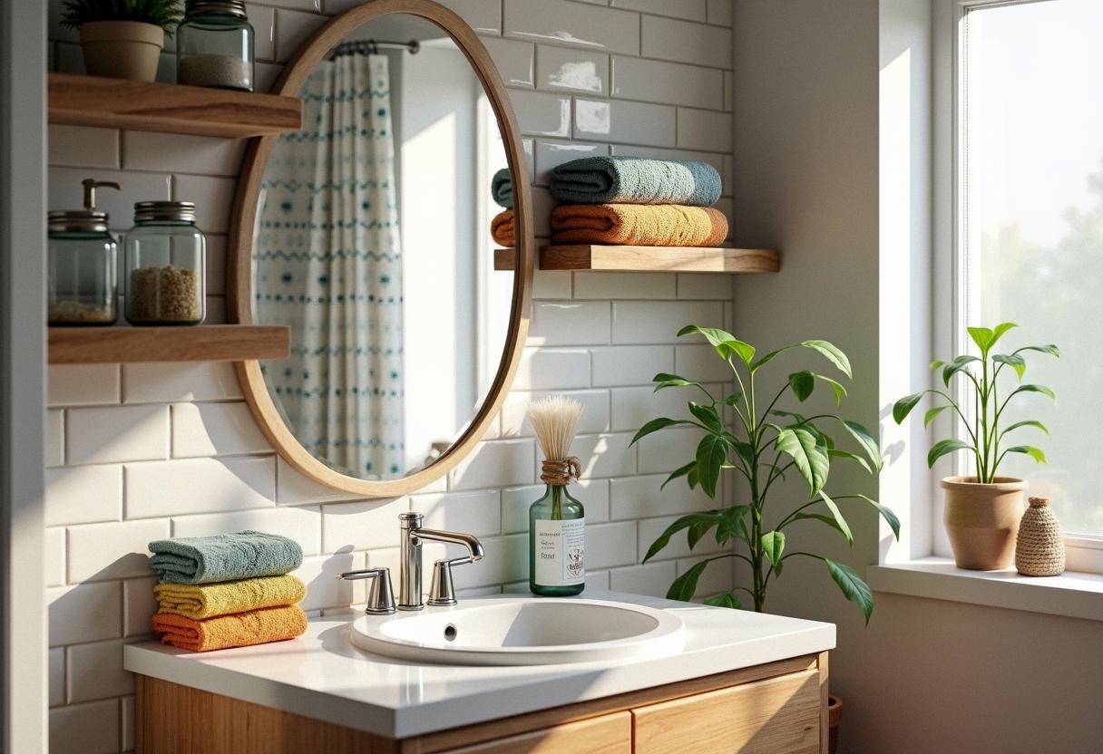bathroom decor budget