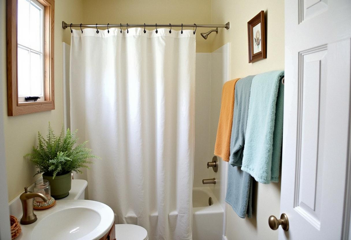 bathroom decor budget
