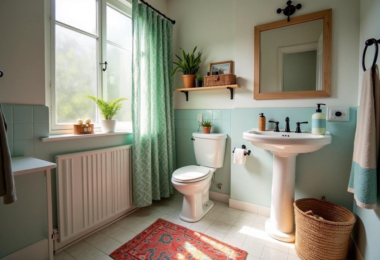 bathroom decor cheap