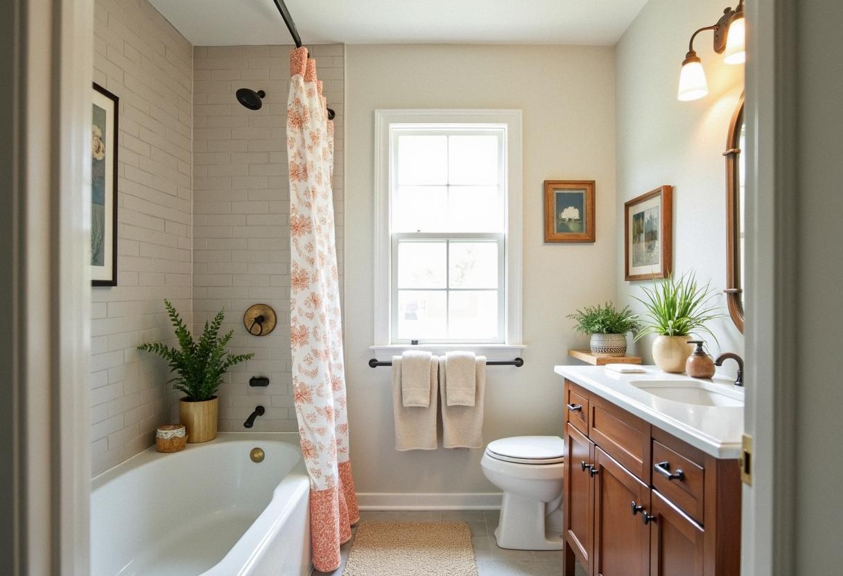 bathroom decor cheap