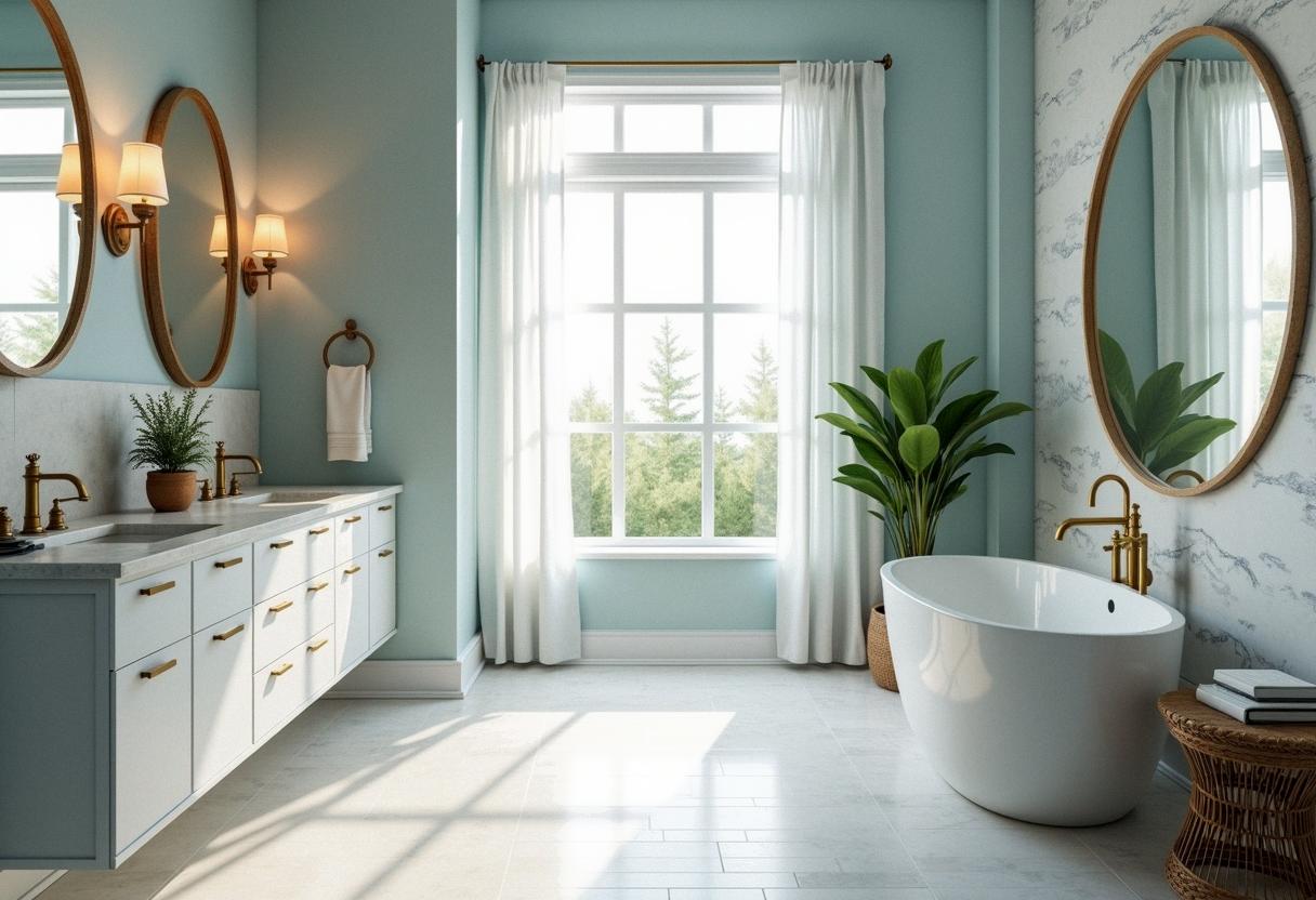 bathroom decor colors