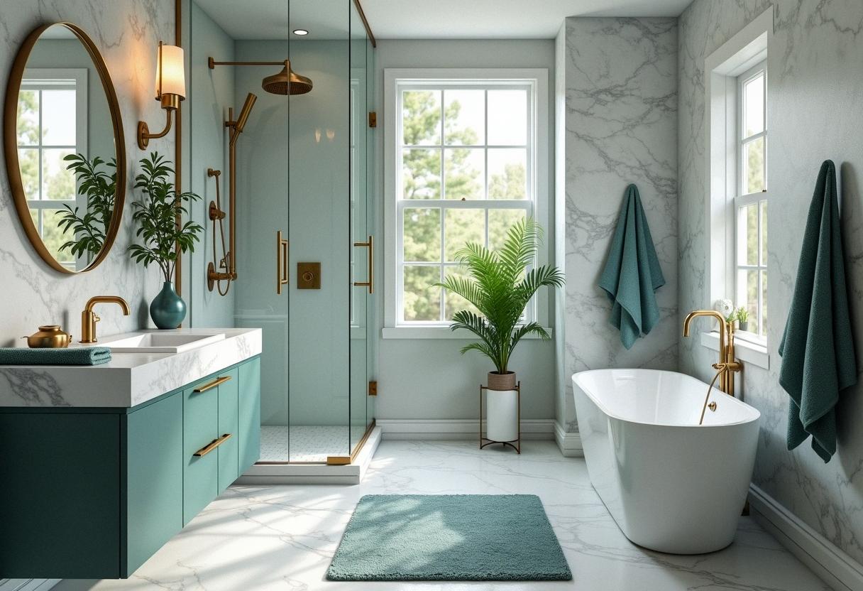 bathroom decor colors