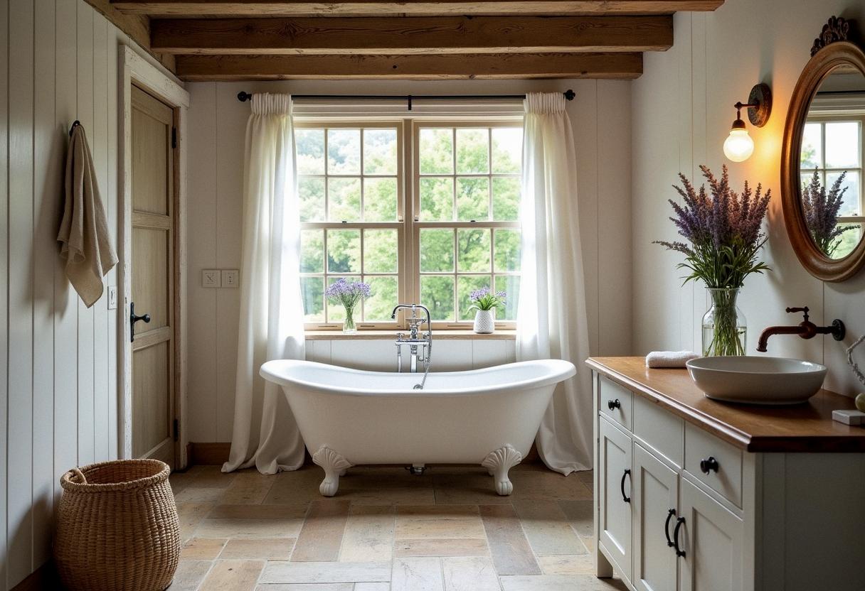 bathroom decor farmhouse