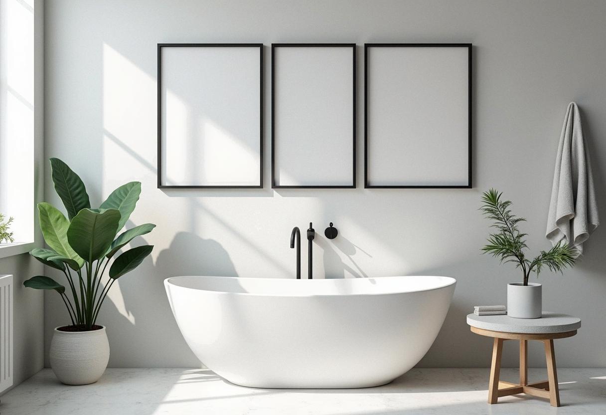 bathroom decor frames