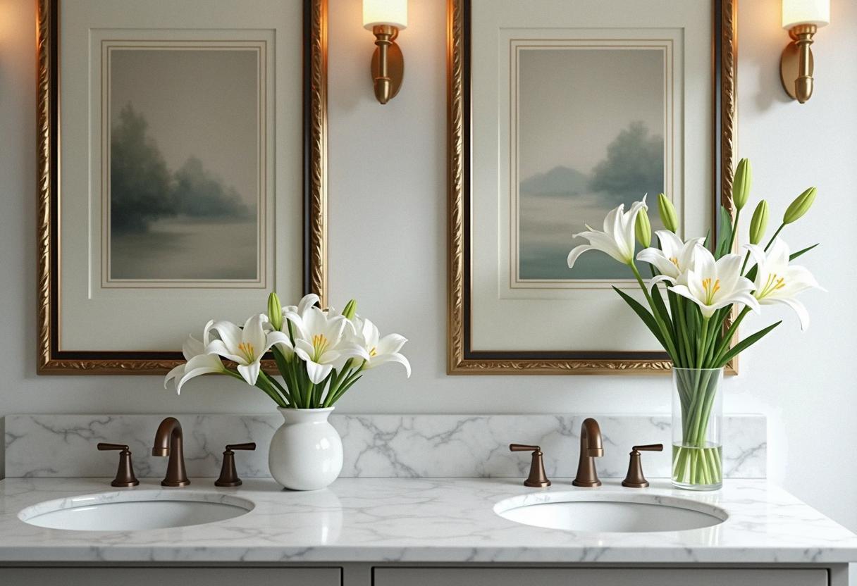 bathroom decor frames
