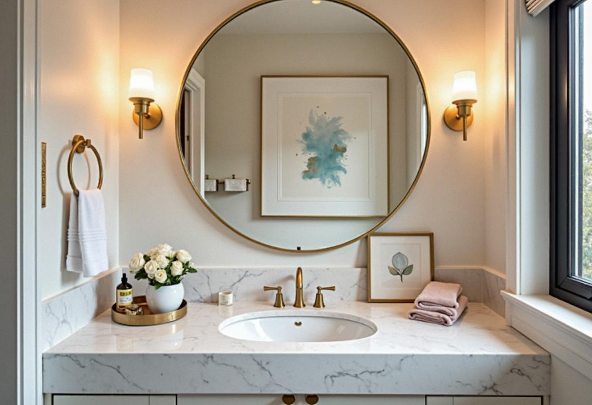 bathroom decor frames