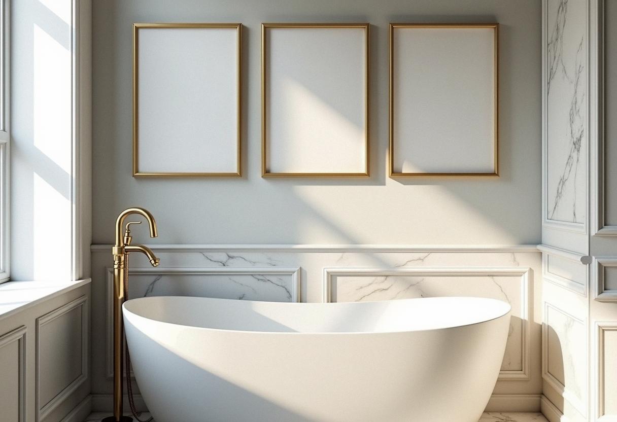 bathroom decor frames