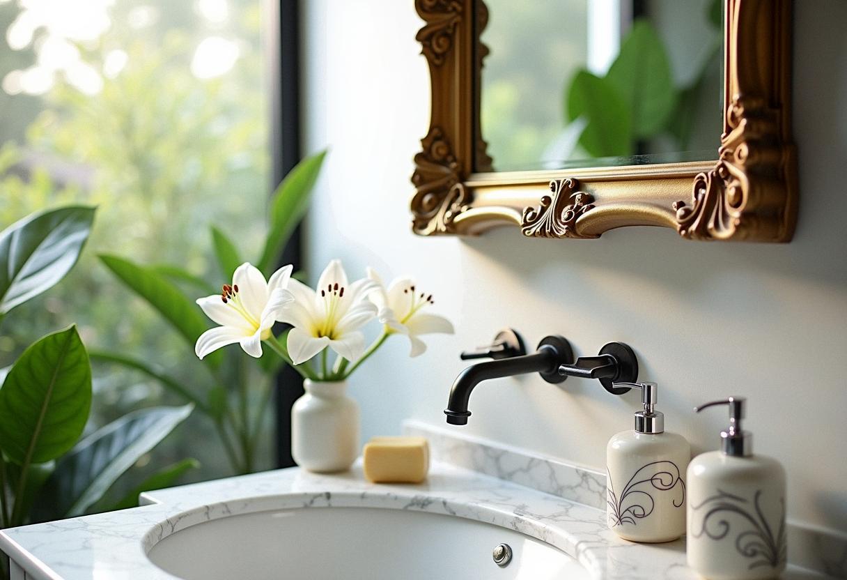 bathroom decor mirrors