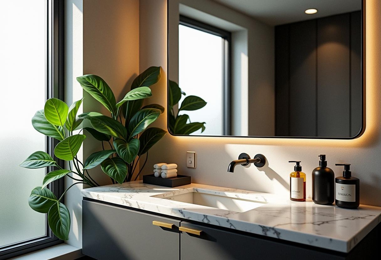 bathroom decor mirrors
