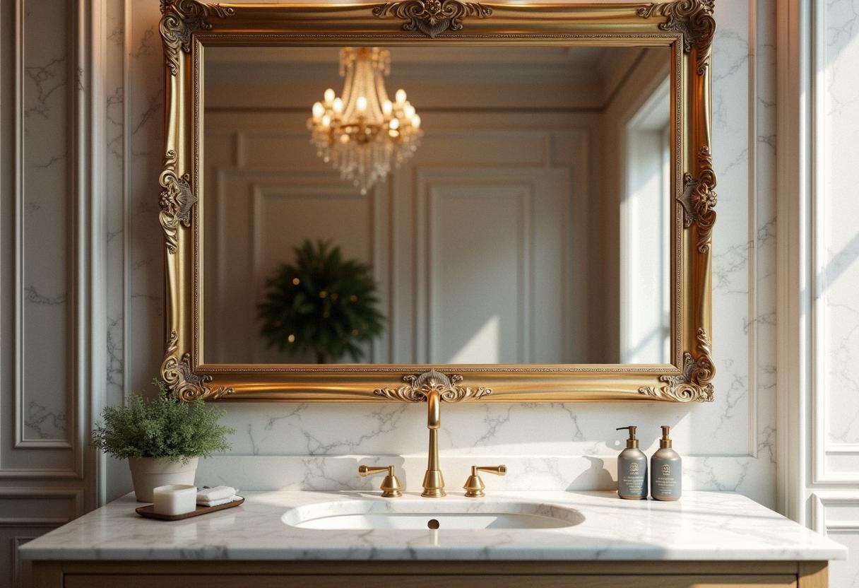 bathroom decor mirrors
