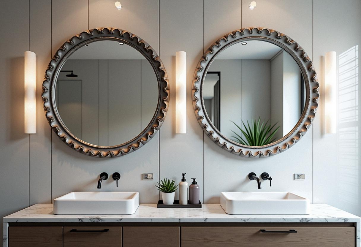 bathroom decor mirrors