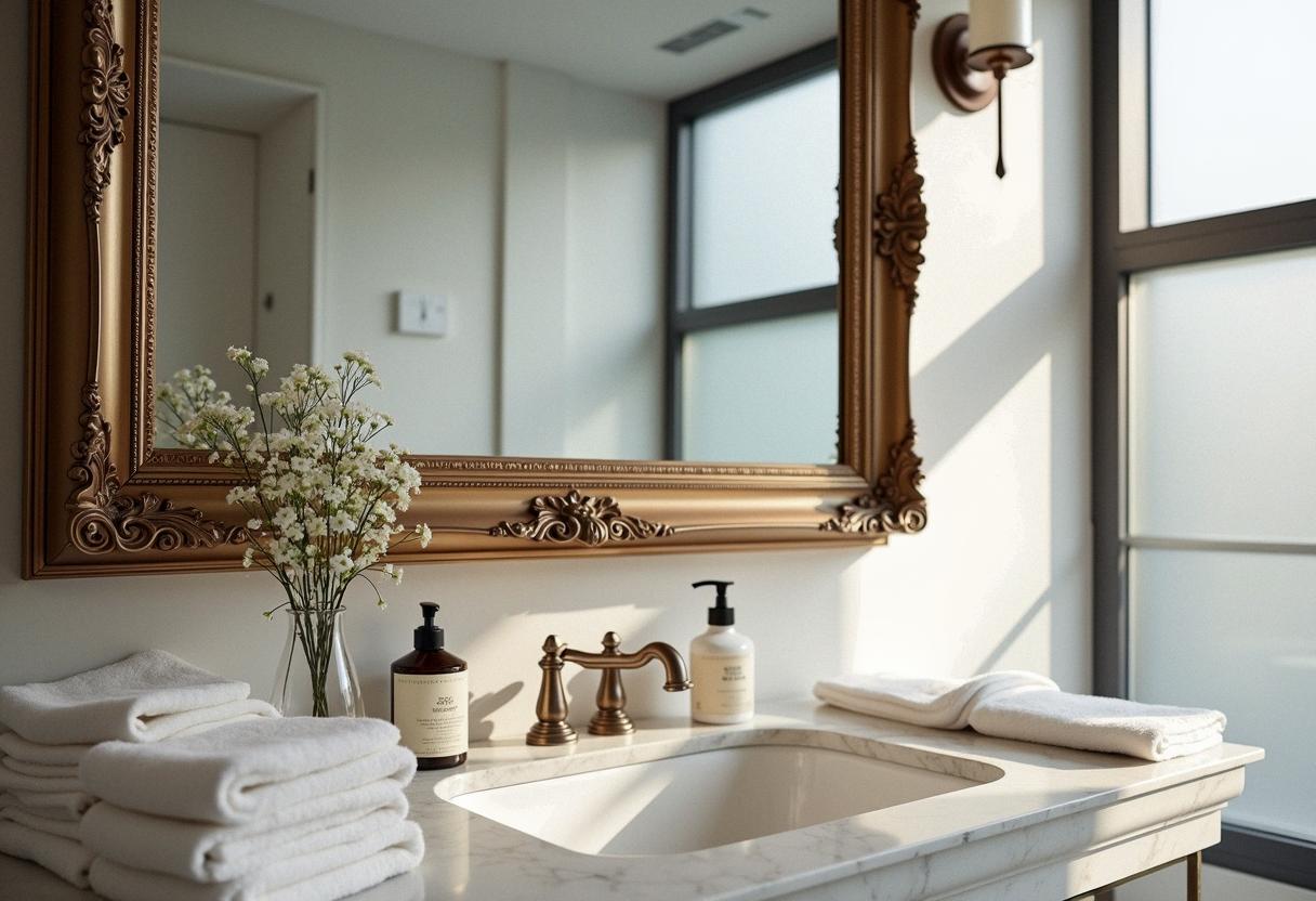 bathroom decor mirrors