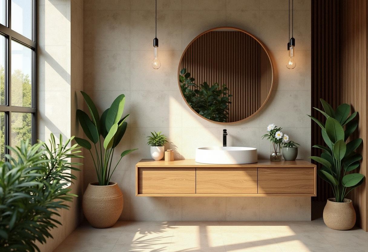 bathroom decor organic