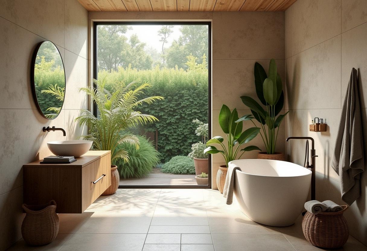 bathroom decor organic