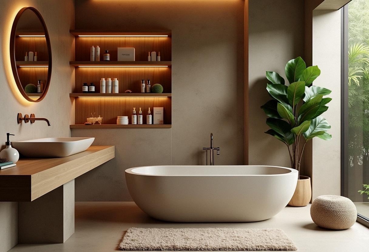 bathroom decor organic