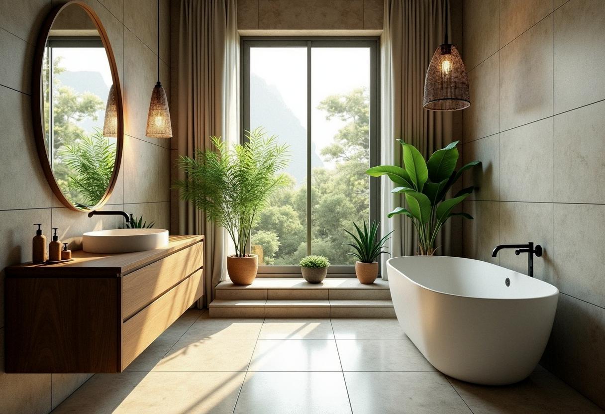 bathroom decor organic