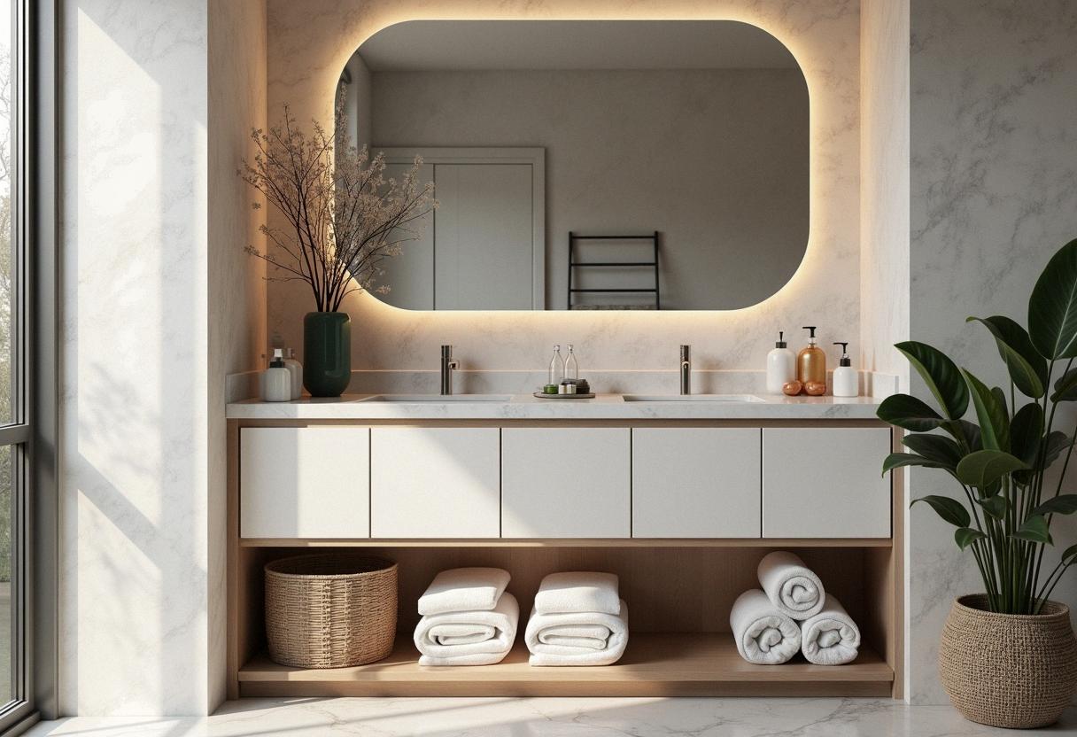 bathroom decor organizing