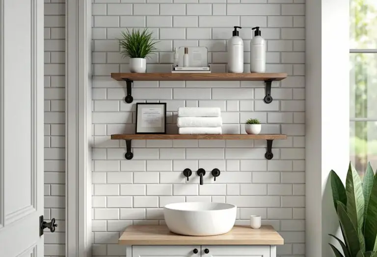 Bathroom Decor Shelves 00001