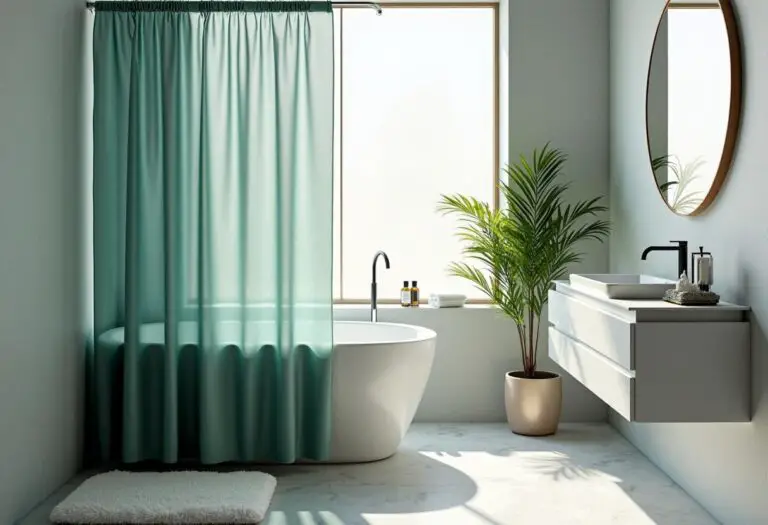 Bathroom Decor Shower Curtains 00001