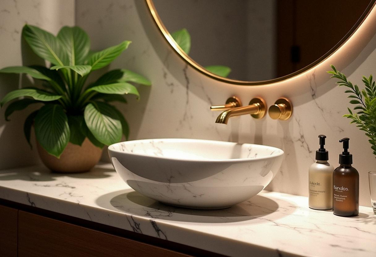 bathroom decor sink
