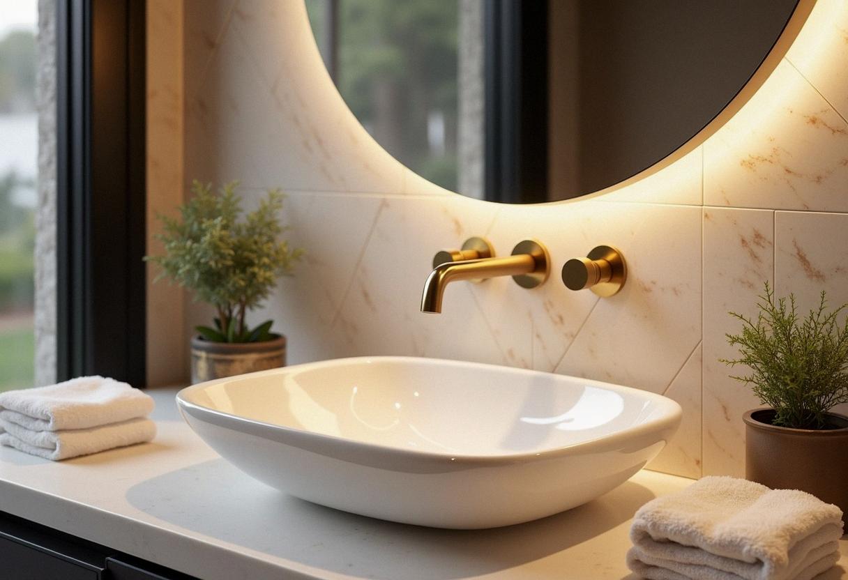 bathroom decor sink