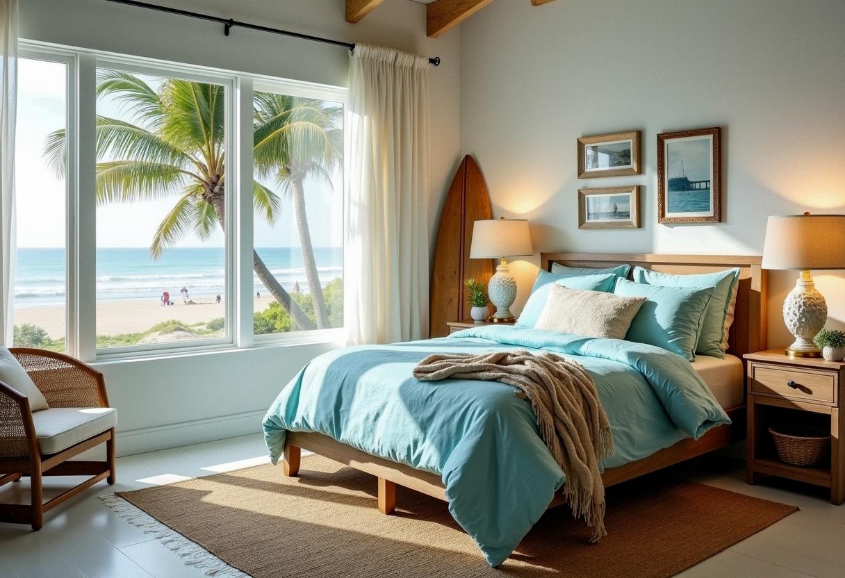 bedroom decor beach