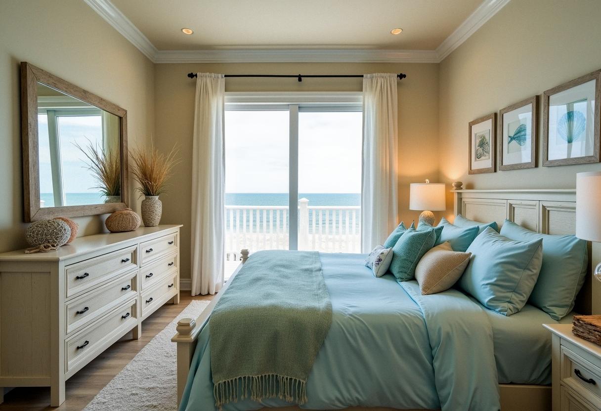 bedroom decor beach