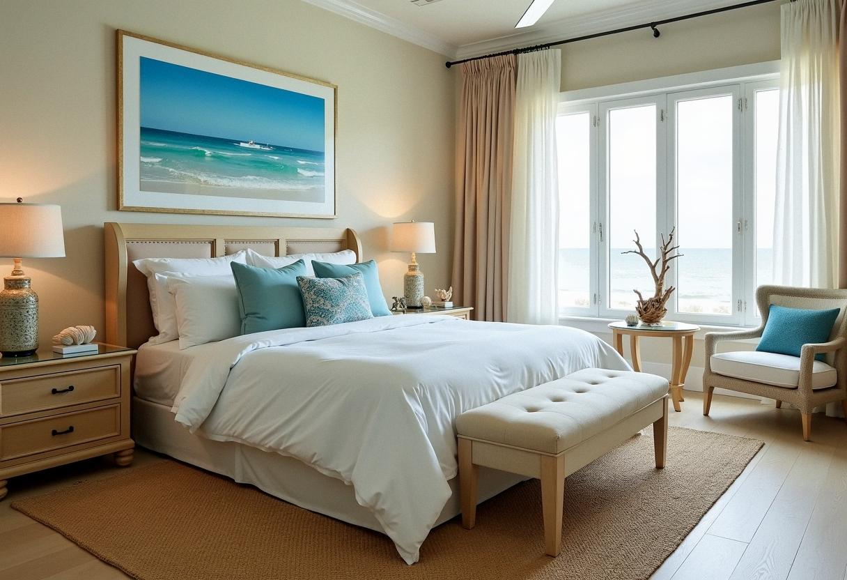 bedroom decor beach