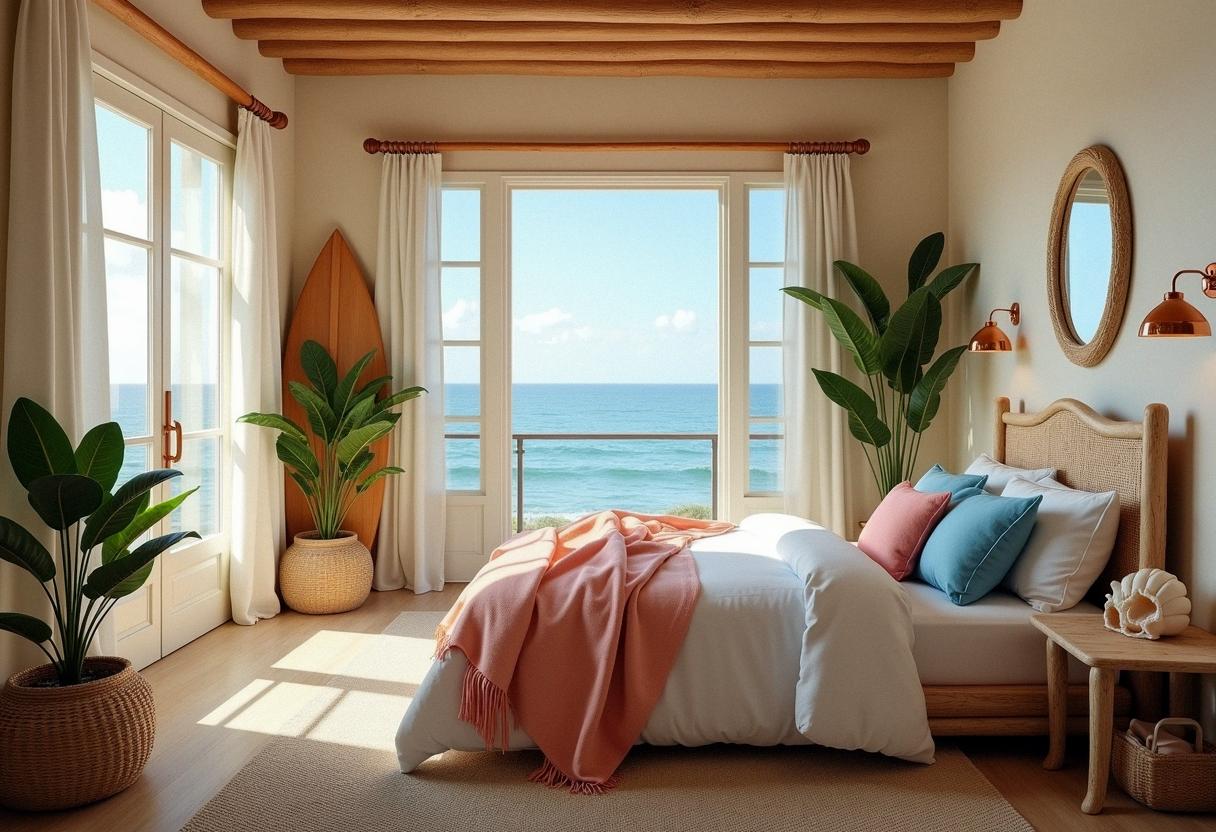bedroom decor beach