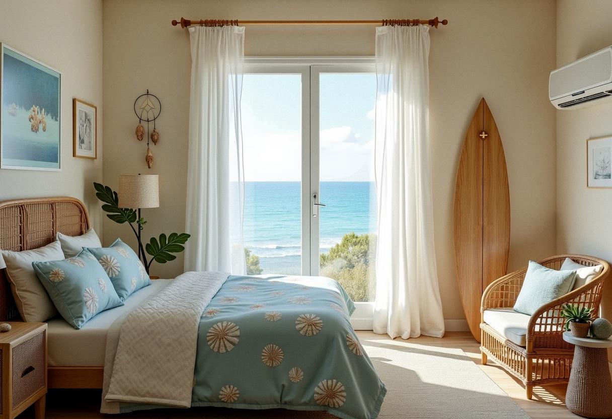 bedroom decor beach