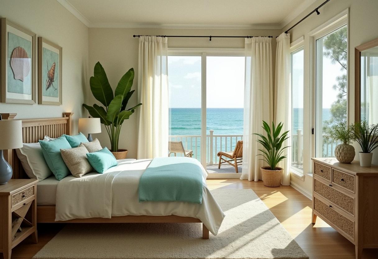 bedroom decor beach