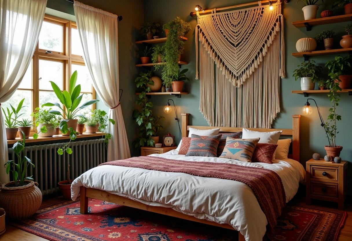 bedroom decor boho