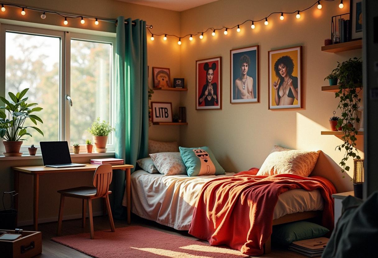 bedroom decor college apartment