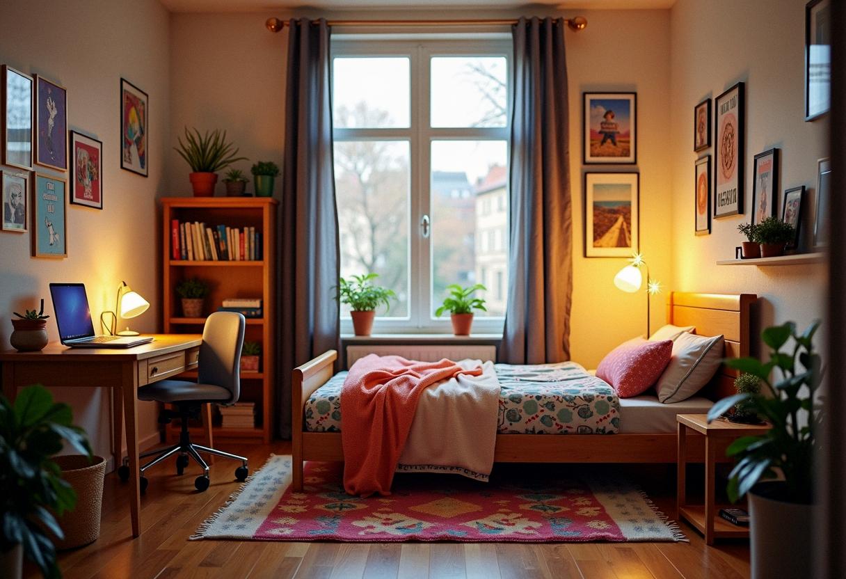 bedroom decor college apartment