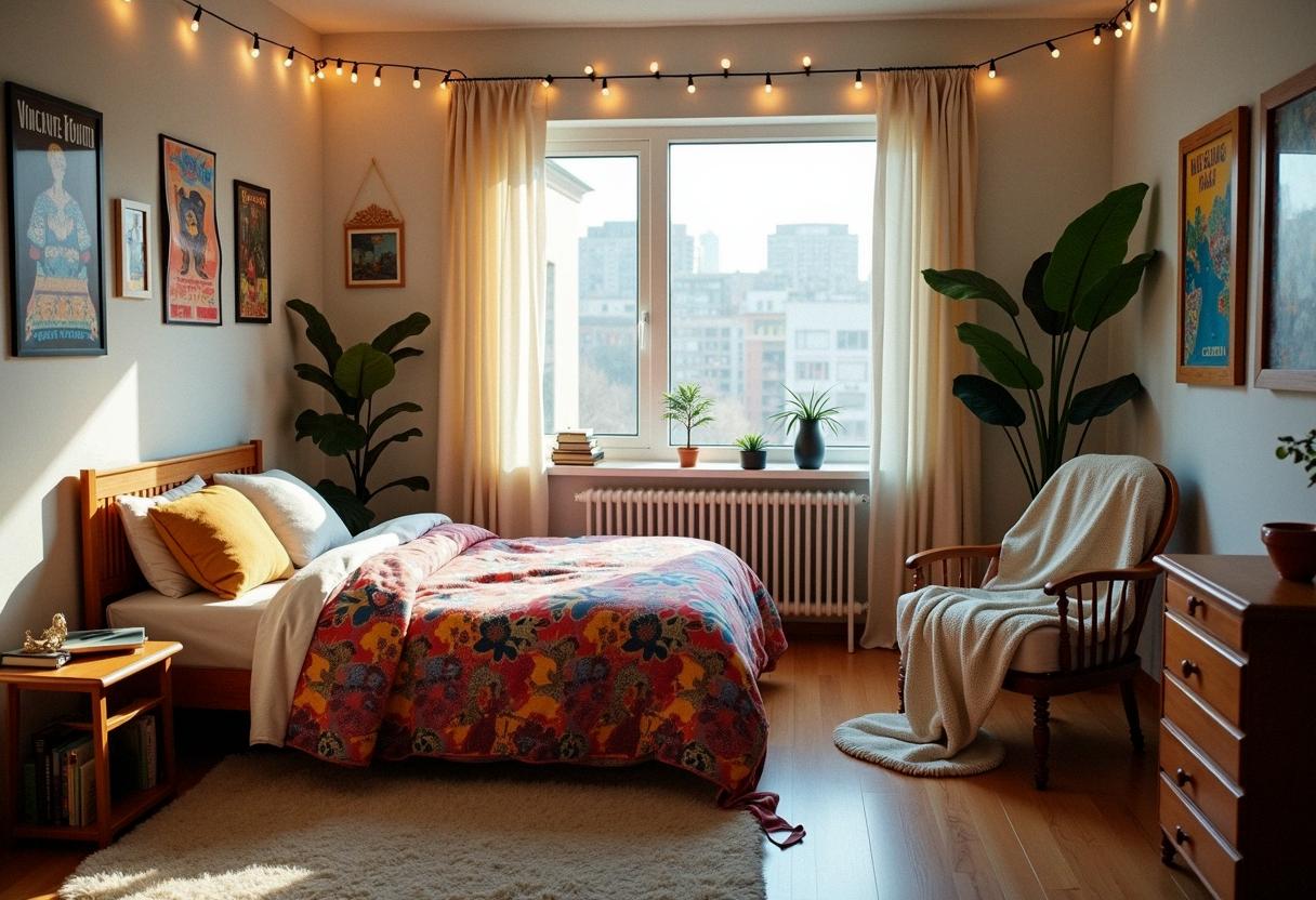 bedroom decor college apartment