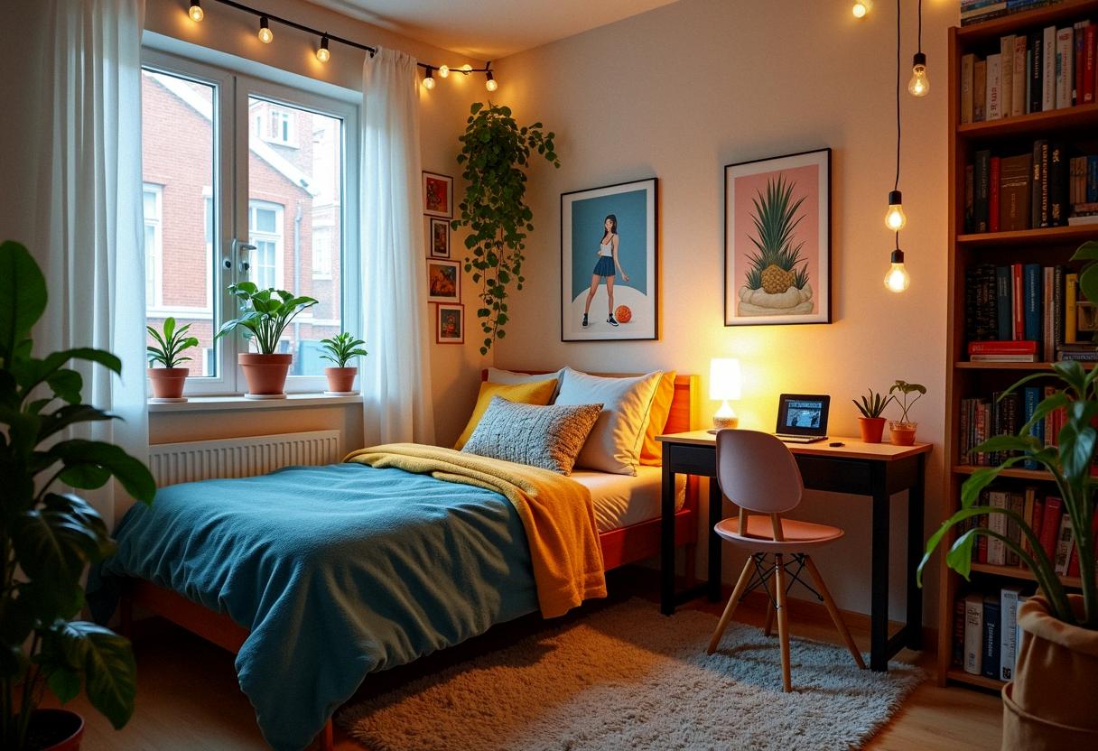 bedroom decor college apartment