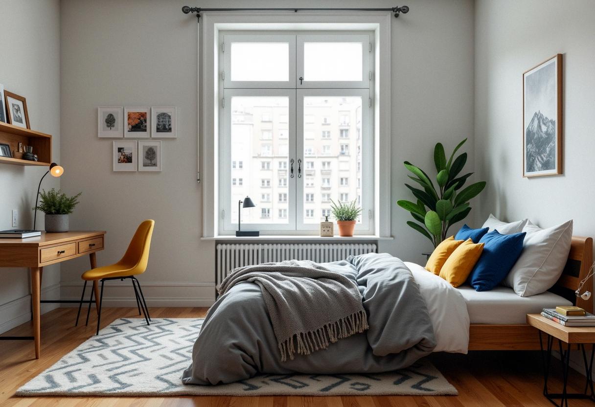 bedroom decor college apartment