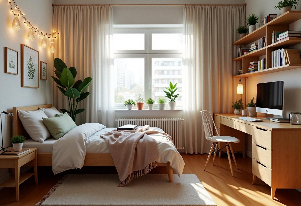 bedroom decor college apartment