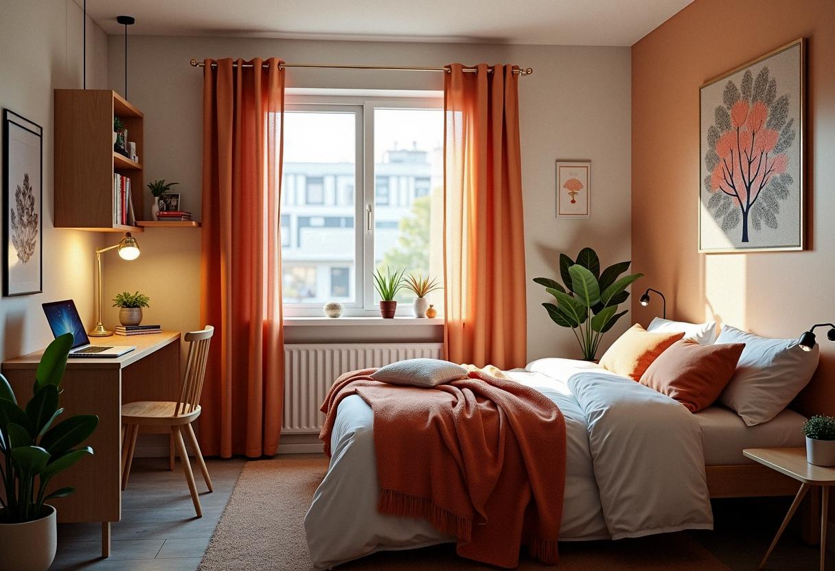 bedroom decor college apartment