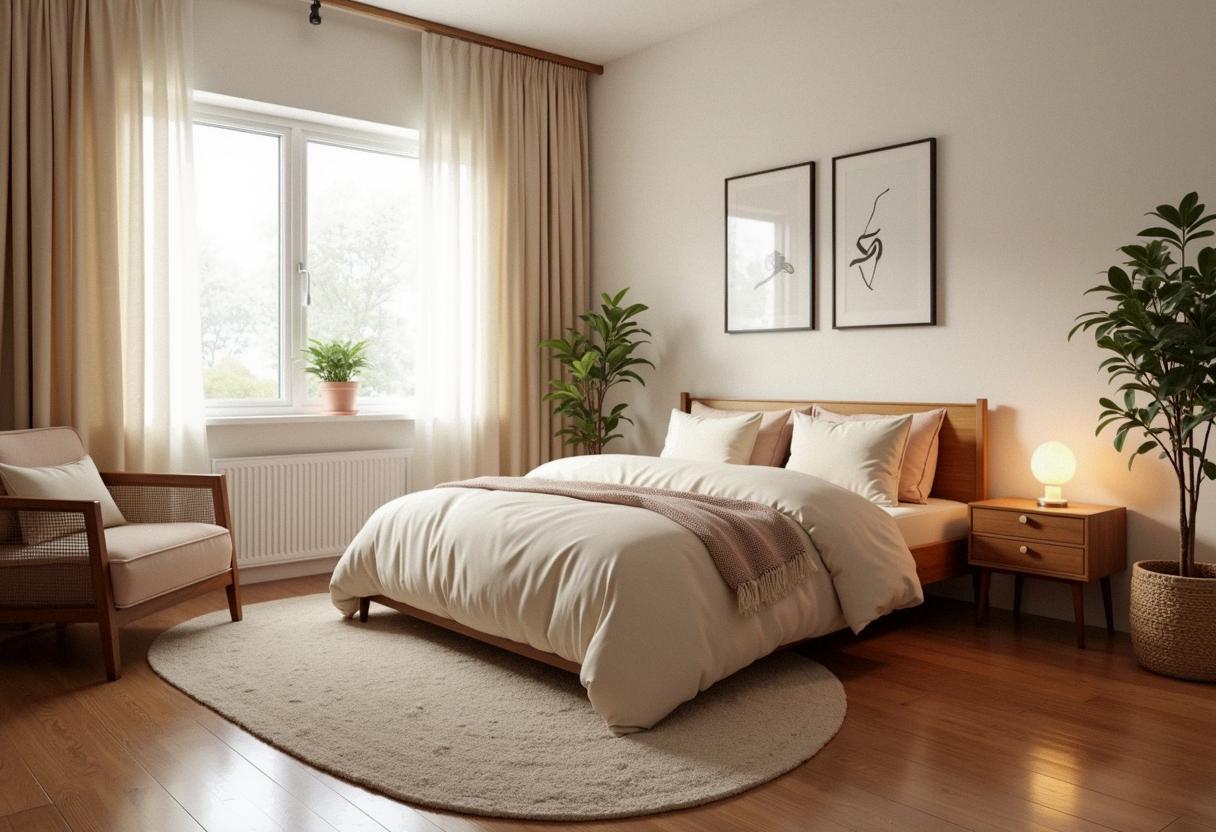 bedroom decor colored