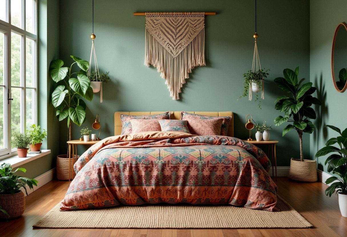 bedroom decor colored