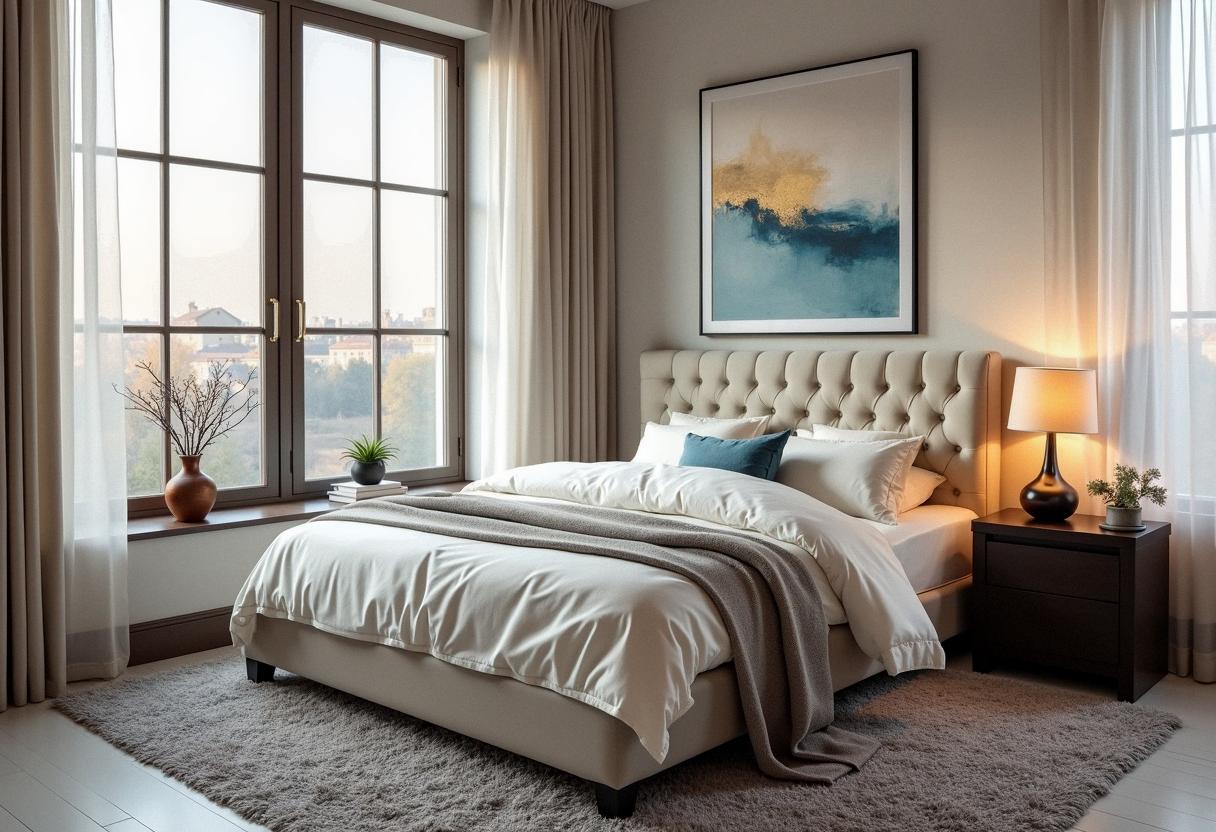 bedroom decor colored