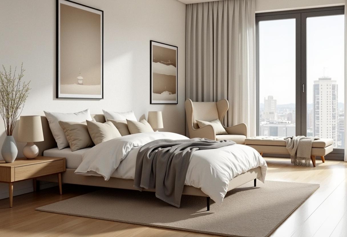 bedroom decor colored